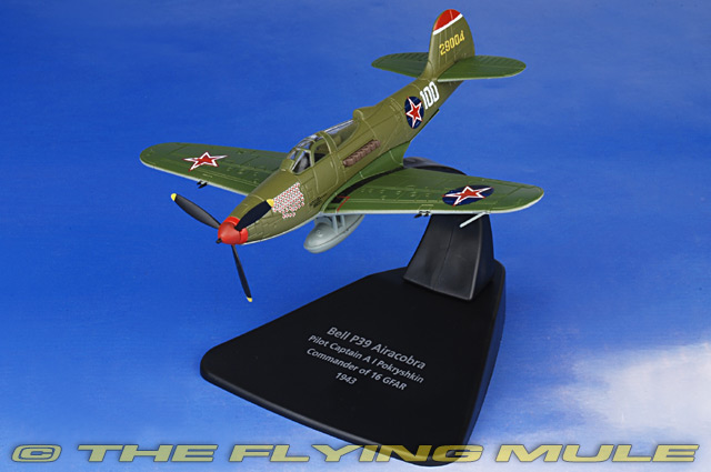 1:72 Scale Diecast Model Bell P-39Q/N Airacobra 