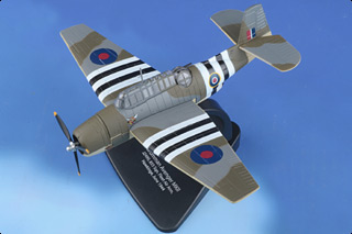 Avenger Mk II Diecast Model, RNFAA No.855 NAS, JZ490, RAF Hawkinge, England