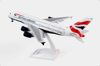 A380-800 Display Model, British Airways, w/Landing Gear