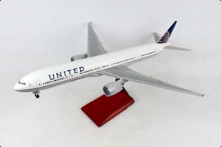 777-300 Display Model, United Airlines