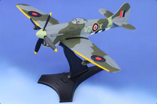 Tempest Mk V Diecast Model, RAF No.80 Sqn, EJ705, F. A. Lang, Volkel AB - JUN PRE-ORDER