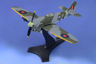 Tempest Mk V Diecast Model, RAF No.274 Sqn, EJ762, David Fairbanks, Volkel