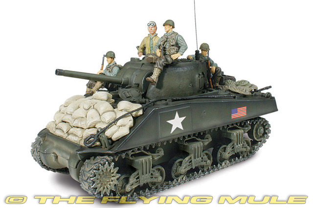 USA  New & box 1:43 diecast model char miniature Tank M4A3 76MM 