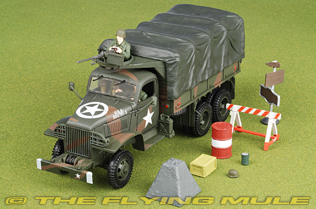 85055 Die Cast Normandy 1944 RARE Forces of Valor 1:72 &U.S 2.5 Ton Cargo  Truck 