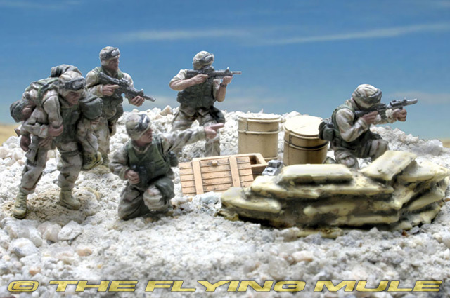 Baghdad 2003 Unimax 1:72 Forces Of Valor U.S 4th Infantry Division 