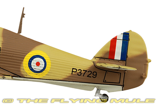 Unimax 1:72 Hurricane Mk II RAF No.33 Sqn Vernon Woodward P3729