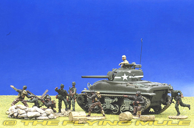 US M4A1 Sherman 4 Forces of Valour 1/72 scale 