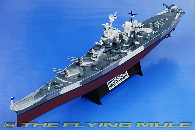 uss missouri diecast model