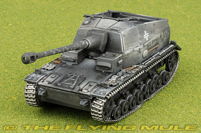 Die cast 1/72 Modellino Carro Armato Tank 105mm Kanone 18 Pz.Sfl.IVa Dicker Max 